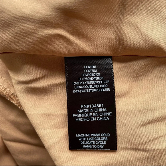 New! Charles Henry Brown Leopard Print Tiered Ruffle Dress nwt 22417 - Picture 10 of 11